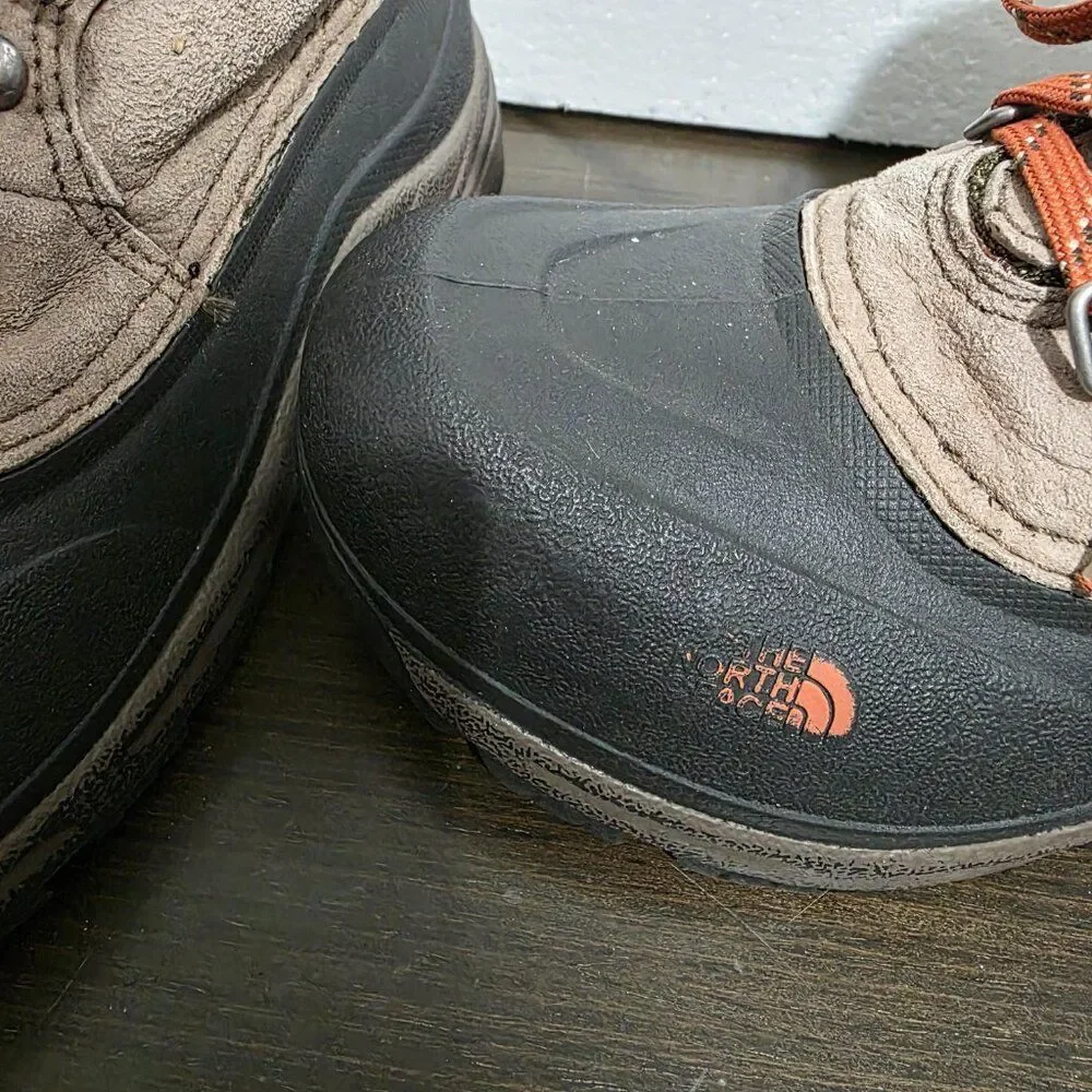 The North Face Waterproof Heat Seeker 200 Gram Insulated Beige Boots Kids 2